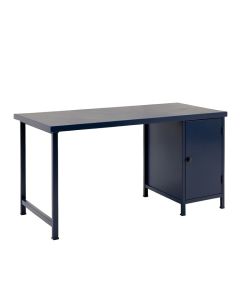 Cedar Brook Empty Workshop Workbench - Navy (synthetic illustration; no displayed measurements)