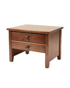2 Drawer End Table