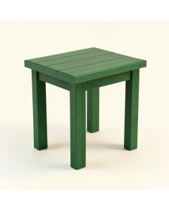 Wren Bridge Compact Balcony Table - Green (synthetic illustration; no displayed measurements)