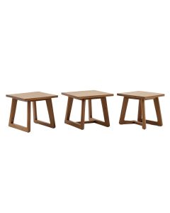 Audley Wood 3 Piece Coffee Table Set (synthetic illustration; no displayed measurements)