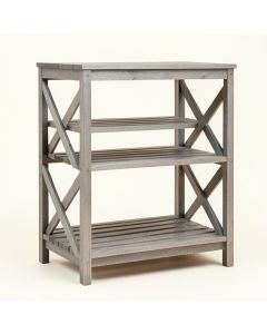 Bay Bluff Empty Seed-Starting Shelving Unit Without Lights - Gray (synthetic illustration; no displayed measurements)