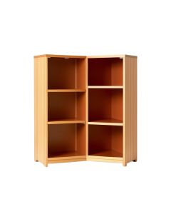 Cove Crest Freestanding Bookcase - Terracotta