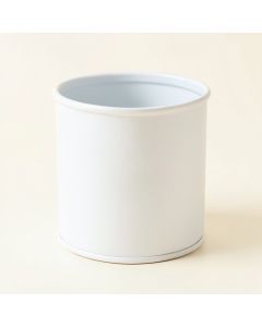 Alder Crossing Empty Candle Holder - White (synthetic illustration; no displayed measurements)