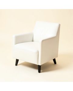 Rochelle Side Chair In White (synthetic illustration; no displayed measurements)