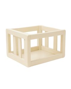 Summit Falls Empty Furniture-Style Pet Crate - Cream (synthetic illustration; no displayed measurements)