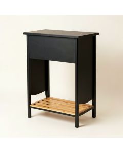 Dune Dell Freestanding Laundry Folding Counter - Black (synthetic illustration; no displayed measurements)