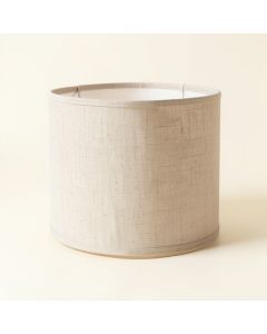 Linen Oval Lamp Shade ( Spider ) (synthetic illustration; no displayed measurements)
