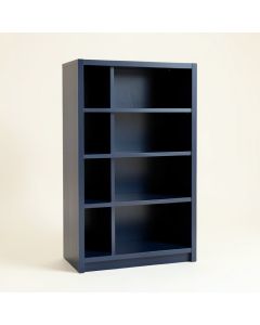 Clay Crest Freestanding Bookcase - Navy (synthetic illustration; no displayed measurements)