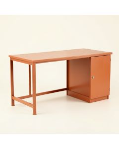 Elm Bluff Empty Workshop Workbench - Terracotta (synthetic illustration; no displayed measurements)