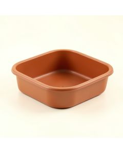 Ash Brook Empty Under-Desk Cable Tray - Terracotta (synthetic illustration; no displayed measurements)