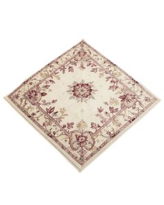 Geir Floral Plum/Ivory Area Rug (synthetic illustration; no displayed measurements)