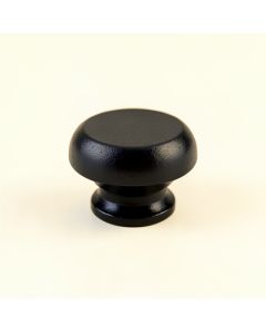 River Bridge Cabinet Knob Without Packaging - Black (synthetic illustration; no displayed measurements)