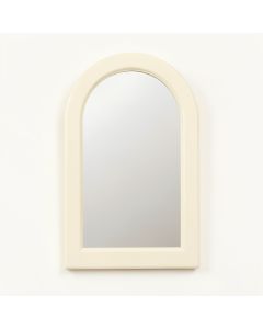 Elm Branch Framed Wall Mirror - Cream (synthetic illustration; no displayed measurements)