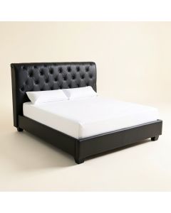 Doretta Tufted Upholstered Low Profile Standard Bed (synthetic illustration; no displayed measurements)