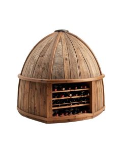 Quonset Bar With Wine Storage