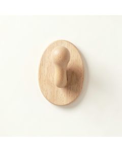 Slate Bridge Wall-Mounted Robe Hook - Beige (synthetic illustration; no displayed measurements)