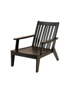 Hill Bridge Outdoor Lounge Chair - Black