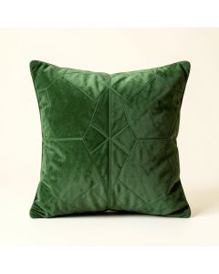 Olive Crest Filled Accent Pillow - Green (synthetic illustration; no displayed measurements)