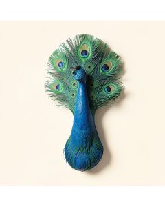 Ashlar Peacock Wall Decor (synthetic illustration; no displayed measurements)