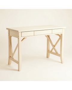 Birch Branch Writing Desk - Ivory (synthetic illustration; no displayed measurements)