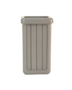 Olive Bridge Narrow Outdoor Storage Bench - Gray (synthetic illustration; no displayed measurements)