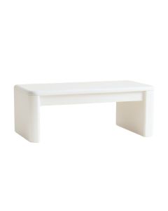 Moss Dell Indoor Bench - White