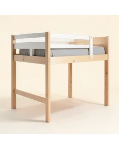 Twin Solid Wood Loft Bed By Children (synthetic illustration; no displayed measurements)