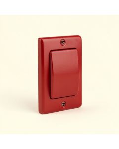 Atom 1-Gang Toggle Light Switch Wall Plate (synthetic illustration; no displayed measurements)