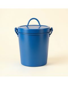 Slate Bluff Storage Canister With Lid - Blue (synthetic illustration; no displayed measurements)