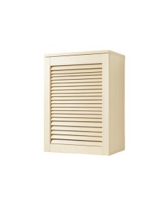 Moss Crest Wall-Mounted Laundry Cabinet - Ivory