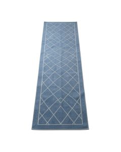 Moss Bluff Narrow Runner Rug - Blue (synthetic illustration; no displayed measurements)