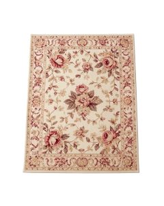 Barwin Floral Plum/Ivory Area Rug (synthetic illustration; no displayed measurements)