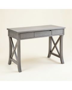 Moss Dell Writing Desk - Gray (synthetic illustration; no displayed measurements)
