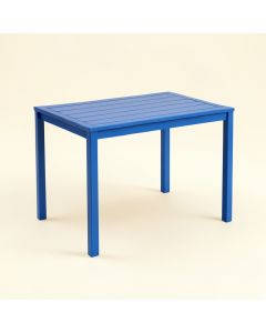 Sage Crossing Patio Table - Blue (synthetic illustration; no displayed measurements)