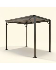 Yamba Metal Pergola With Canopy (synthetic illustration; no displayed measurements)