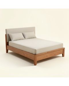 Emery Upholstered Low Profile Bed (synthetic illustration; no displayed measurements)