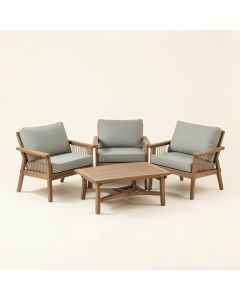 3 Piece Seating Group With Cushions (synthetic illustration; no displayed measurements)