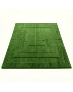 Cedar Bridge Rectangular Outdoor Rug - Green (synthetic illustration; no displayed measurements)