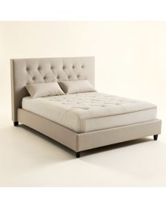 Covino Twin Tufted Upholstered Platform Bed (synthetic illustration; no displayed measurements)