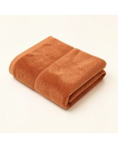 Fern Bluff Bath Towel - Terracotta (synthetic illustration; no displayed measurements)