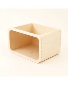 Oak Dell Empty Furniture-Style Litter Enclosure - Ivory (synthetic illustration; no displayed measurements)