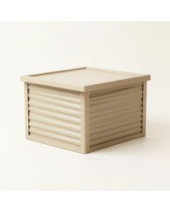 Heath Branch Closed Outdoor Storage Box - Beige (synthetic illustration; no displayed measurements)
