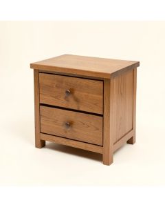 Westhampton 2 - Drawer Solid Wood Nightstand (synthetic illustration; no displayed measurements)