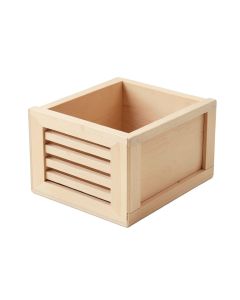 Clay Field Empty Furniture-Style Litter Enclosure - Beige (synthetic illustration; no displayed measurements)