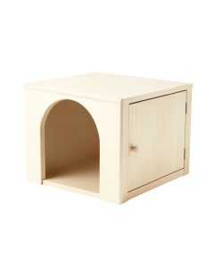 Sage Brook Empty Furniture-Style Litter Enclosure - Ivory