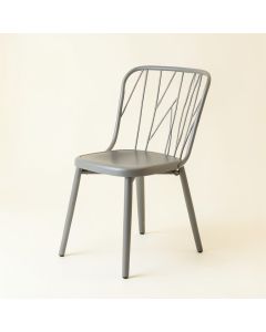 Elm Crest Dining Chair - Gray (synthetic illustration; no displayed measurements)