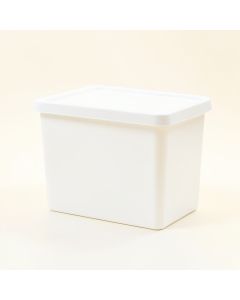 Cove Bluff Closed Outdoor Storage Box - White (synthetic illustration; no displayed measurements)