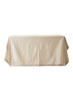 Pine Edge Flat Bed Sheet - Beige
