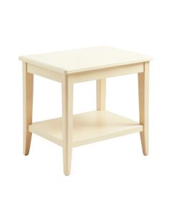 Willow Bridge Side Table - Cream (synthetic illustration; no displayed measurements)