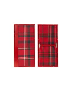 Plaid Camper Bouncy 2 Piece Set